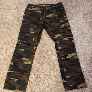 Zumiez freeworld night train camo cargo pants